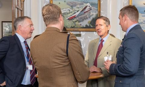 Jonathan Djanogly MP at the RAF Wyton reception