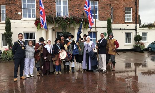 Marking the 375th anniversary of the start of the English Civil War