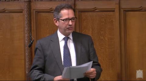 Jonathan Djanogly MP speaking in the House of Commons