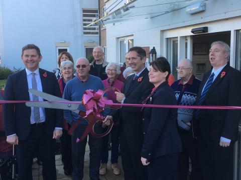 Jonathan Djanogly opens the new Churchill Retirement Moorhouse Lodge development in Huntingdon