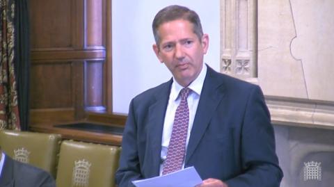 Jonathan Djanogly MP speaking in Westminster Hall