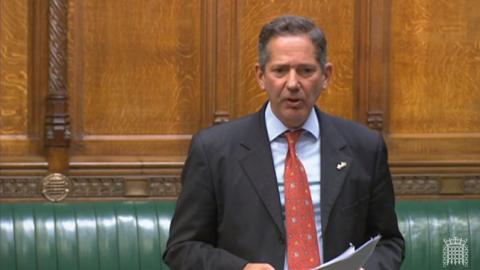 Jonathan Djanogly MP speaking in the House of Commons