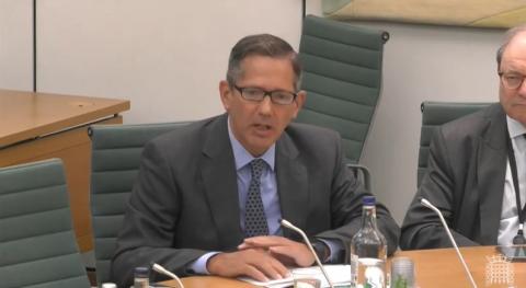 Jonathan Djanogly MP speaking in the Public Accounts Committee